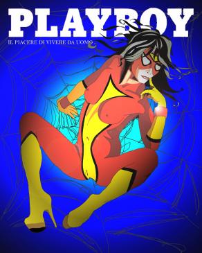 Playboy Magazien Italia, Spiderwoman