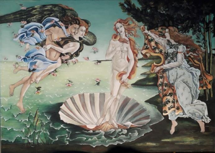 La nascita di Venere (Omaggio a Sandro Botticelli)