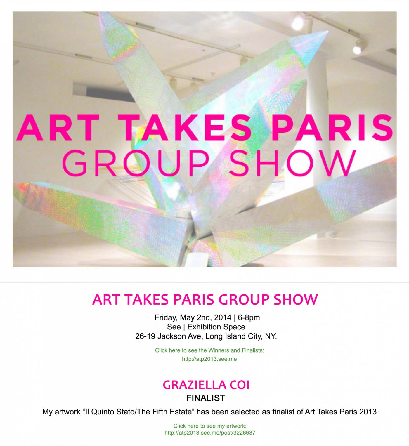 ART TAKES PARIS GROUP SHOW