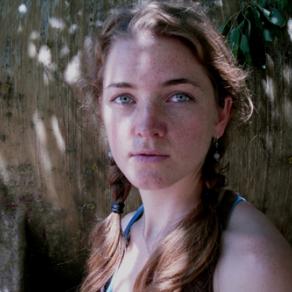 Katrina at the farm, Casole D'Elsa, June 2009