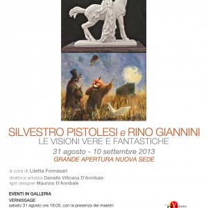 SILVESTRO PISTOLESI & RINO GIANNINI - REAL AND FANTASTIC VISIONS