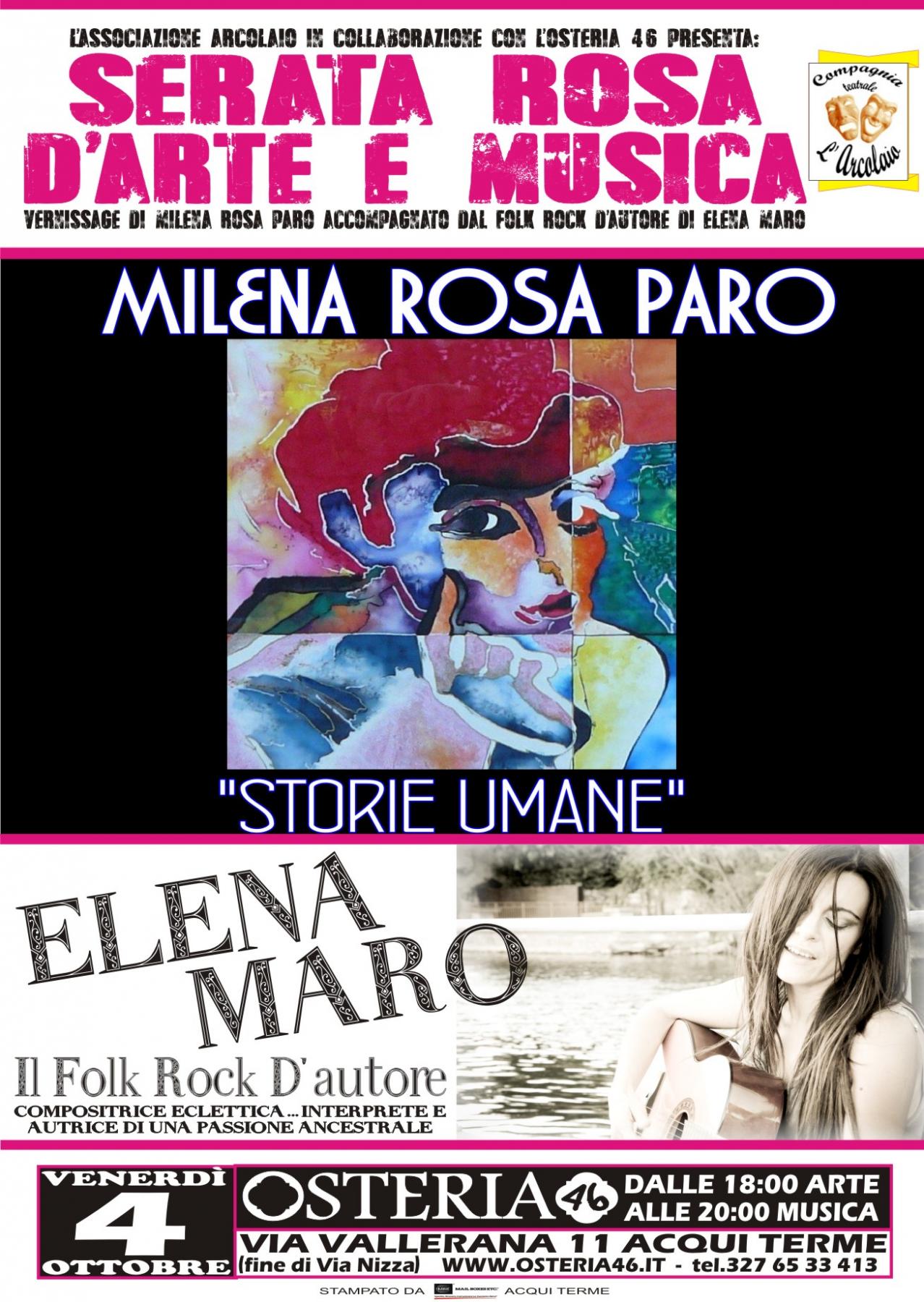 Personal Exhibition "STORIE UMANE"