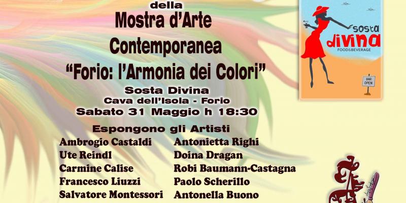 EXHIBITION OF CONTEMPORARY ART-FORIO: HARMONY OF COLORS