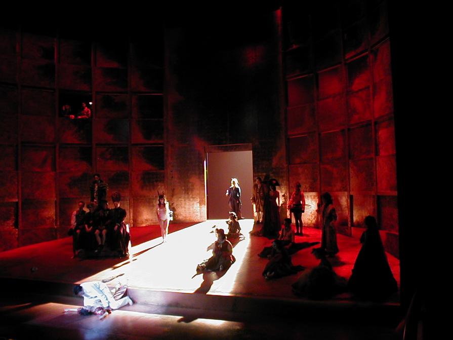 Scene e Costumi per Orfeo di Monteverdi  Opera de Lyon