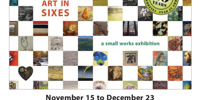 Carla Strozzieri Participated in Art in Sixes, juried art show