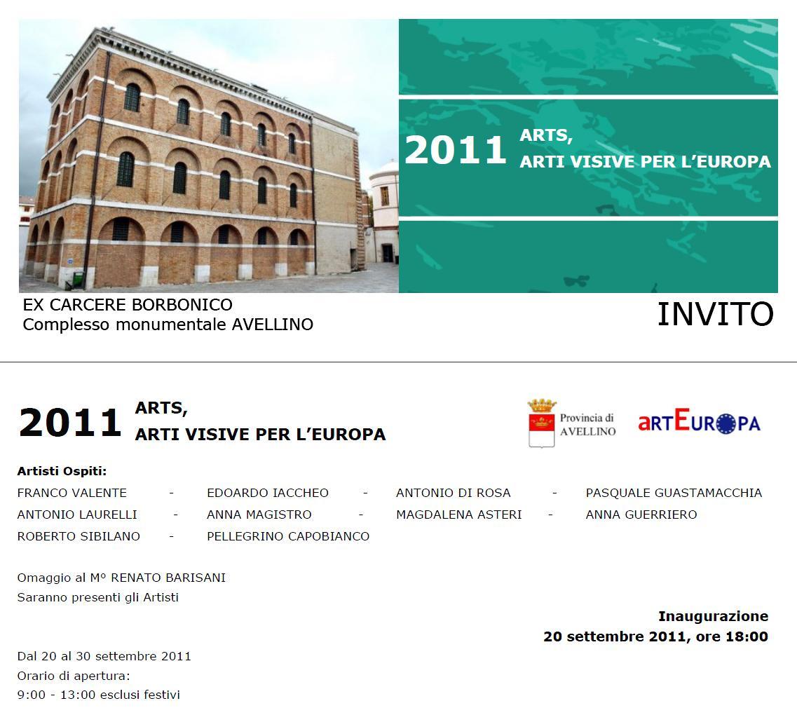 2011 ARTS, ARTI VISIVE PER L’EUROPA