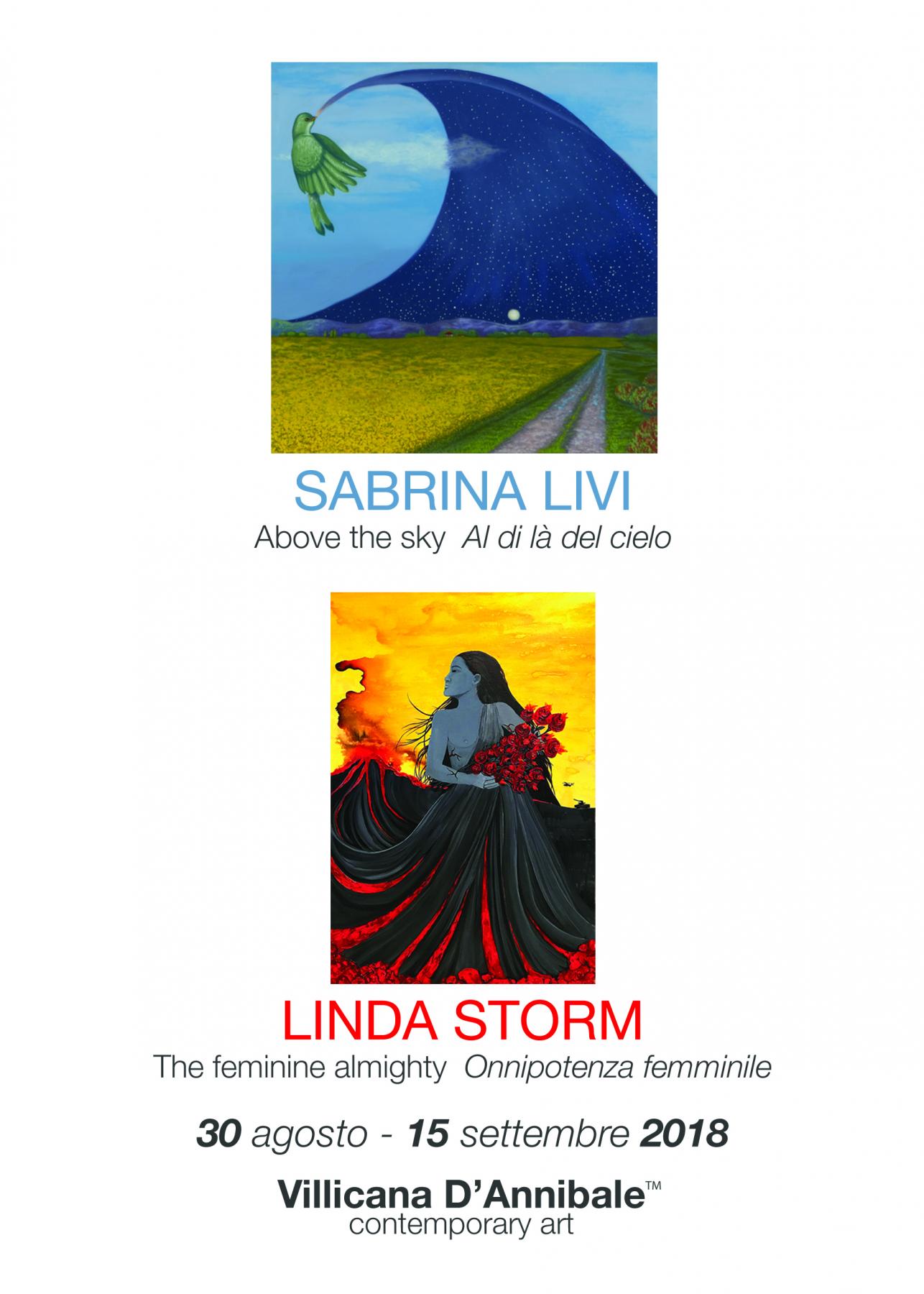  “Sabrina Livi: Al di là del cielo” e “Linda Storm: Onnipotenza femminile” 