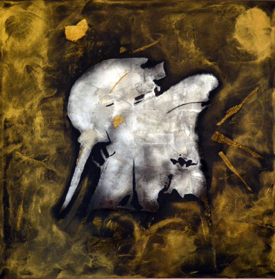 Abstract elephant