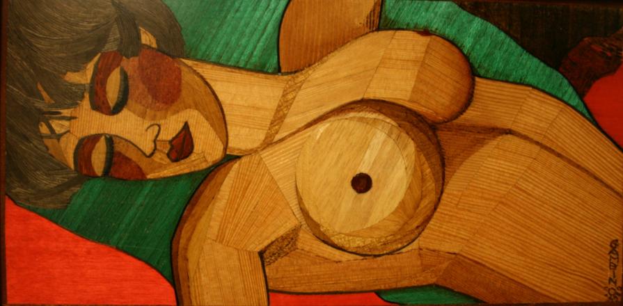 Omaggio a Modigliani"nudo Rosso"