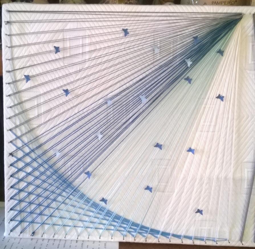 String art - particolare