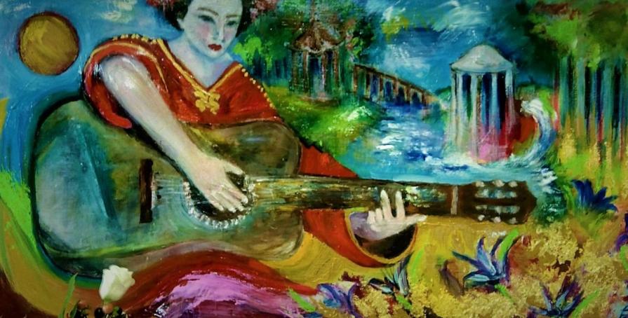 SONATA CAMPESTRE: SOGNO DI UNA GEISHA CHE SUONA LA CHITARRA