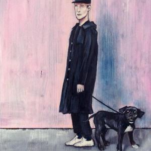 'Walking the dog', detail