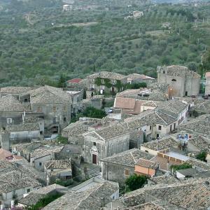 Italy. Calabria. Gerace history of stones (1)