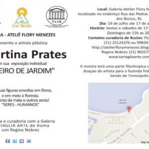 GALERIA - ATELIER FLORY MENEZES apresenta a artista plástica, ALBERTINA PRATES