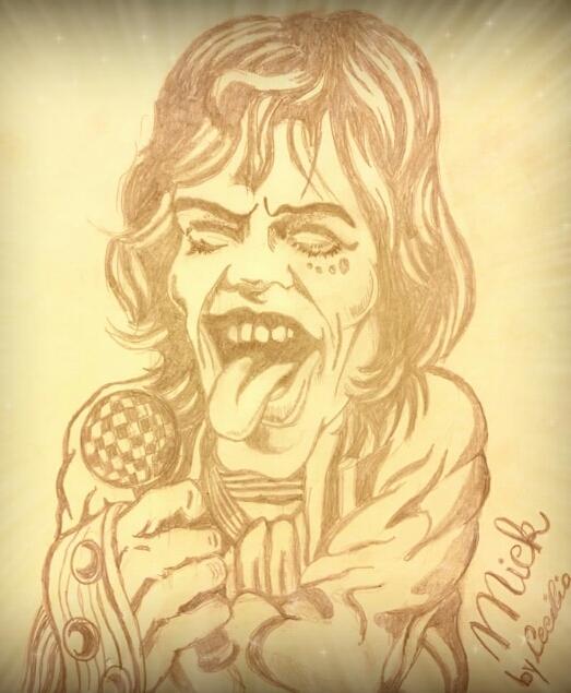 Mick Jagger - Ritratto 