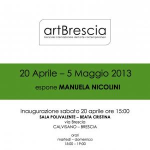 ARTBRESCIA 2013: L’arte contemporanea  chiama! Brescia risponde: (r) – evolution 