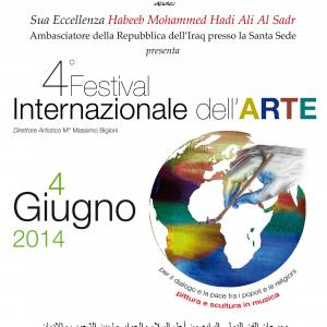 IV° Festival Internazionale dell’Arte per il Dialogo e la Pace tra i Popoli e le Religioni