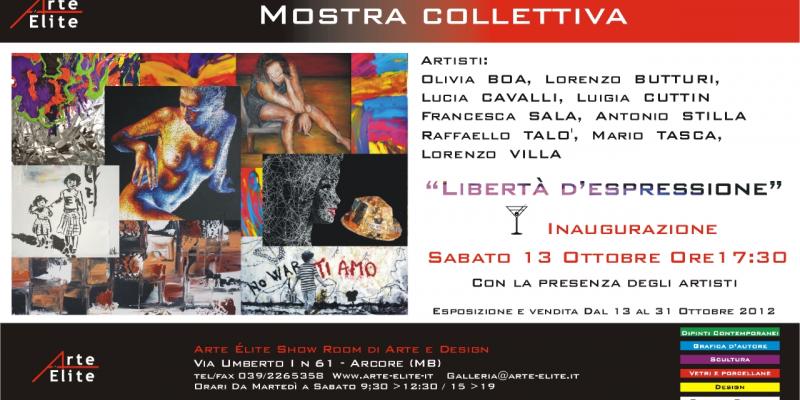 "LIBERTA' D'ESPRESSIONE"  Mostra d'Arte Contemporanea