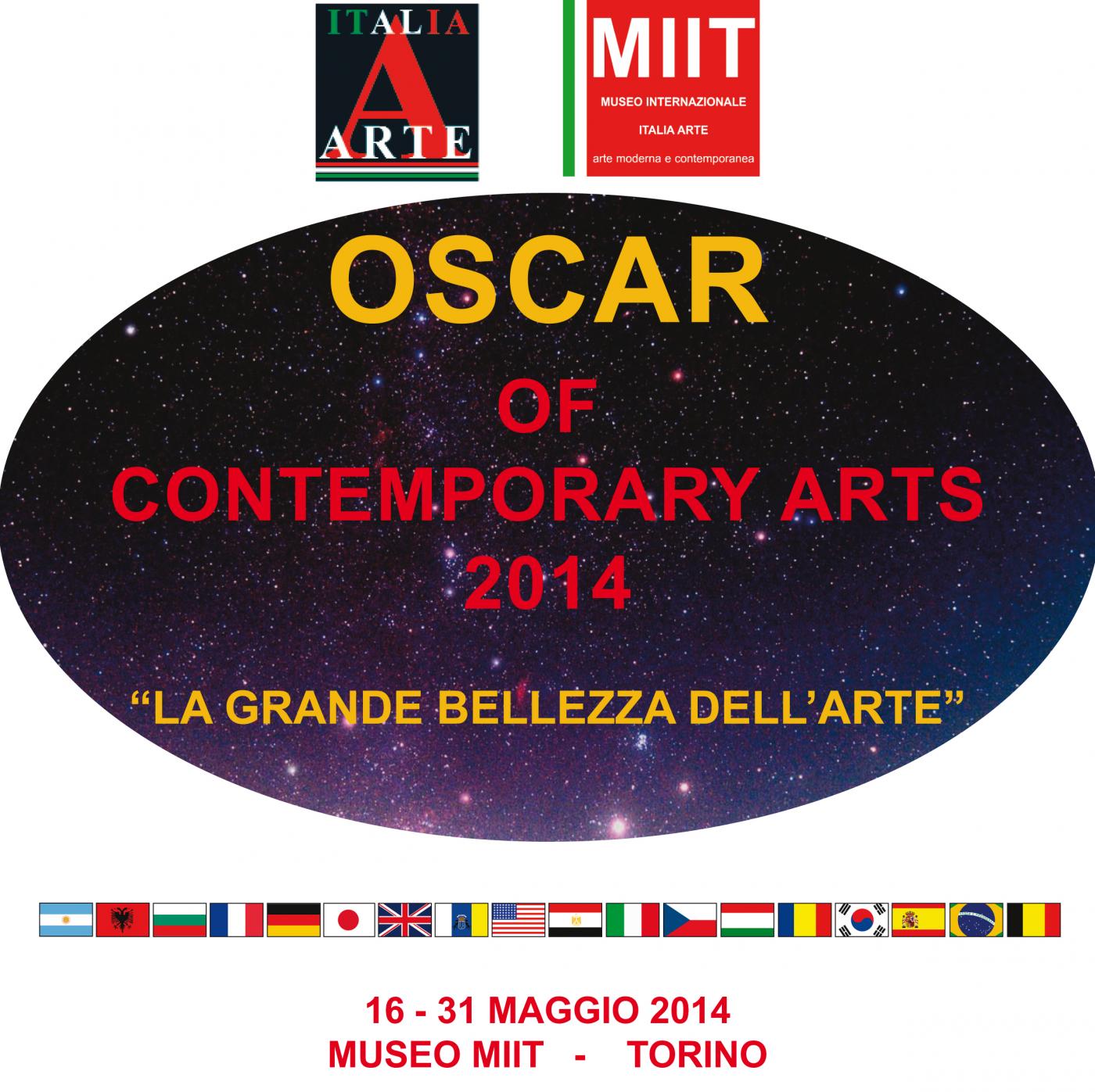 LA GRANDE BELLEZZA DELL'ARTE - OSCAR OF CONTEMPORARY ARTS 2014