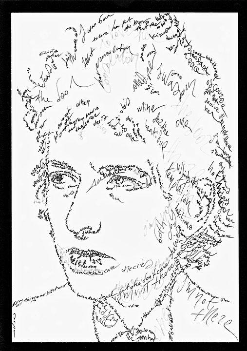 Bob Dylan WordsPortrait