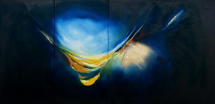 Awakenings Reloaded - with Yellow -Triptych