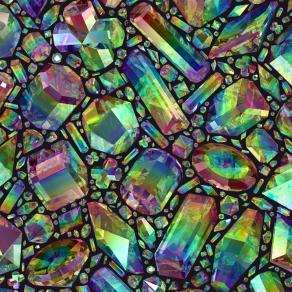 Iridescent Crystals II