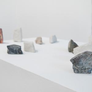 Installation view, detail