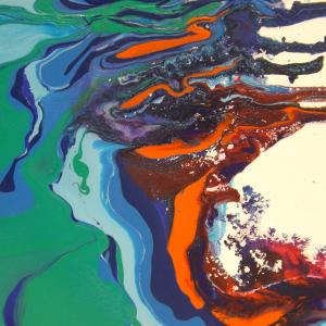 Psychedelic Shoreline - Close Up 1