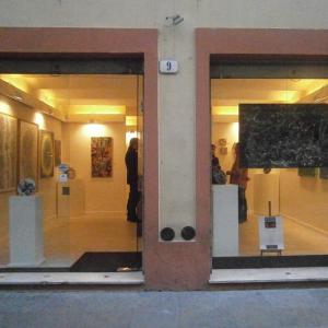 Inaugurazione mostra MESSAGGI VISIVI allo SPAZIO D'ARTE14 di MODENA