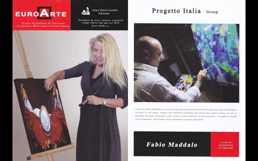 Fabio Maddalo Pubblicazione su Rivista EuroArte Lug-Sett 2015