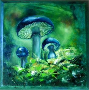 MAGIC MUSHROOM TRIPTICHON 2