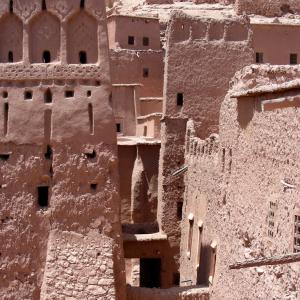 Morocco, red clay, ocher, yellow