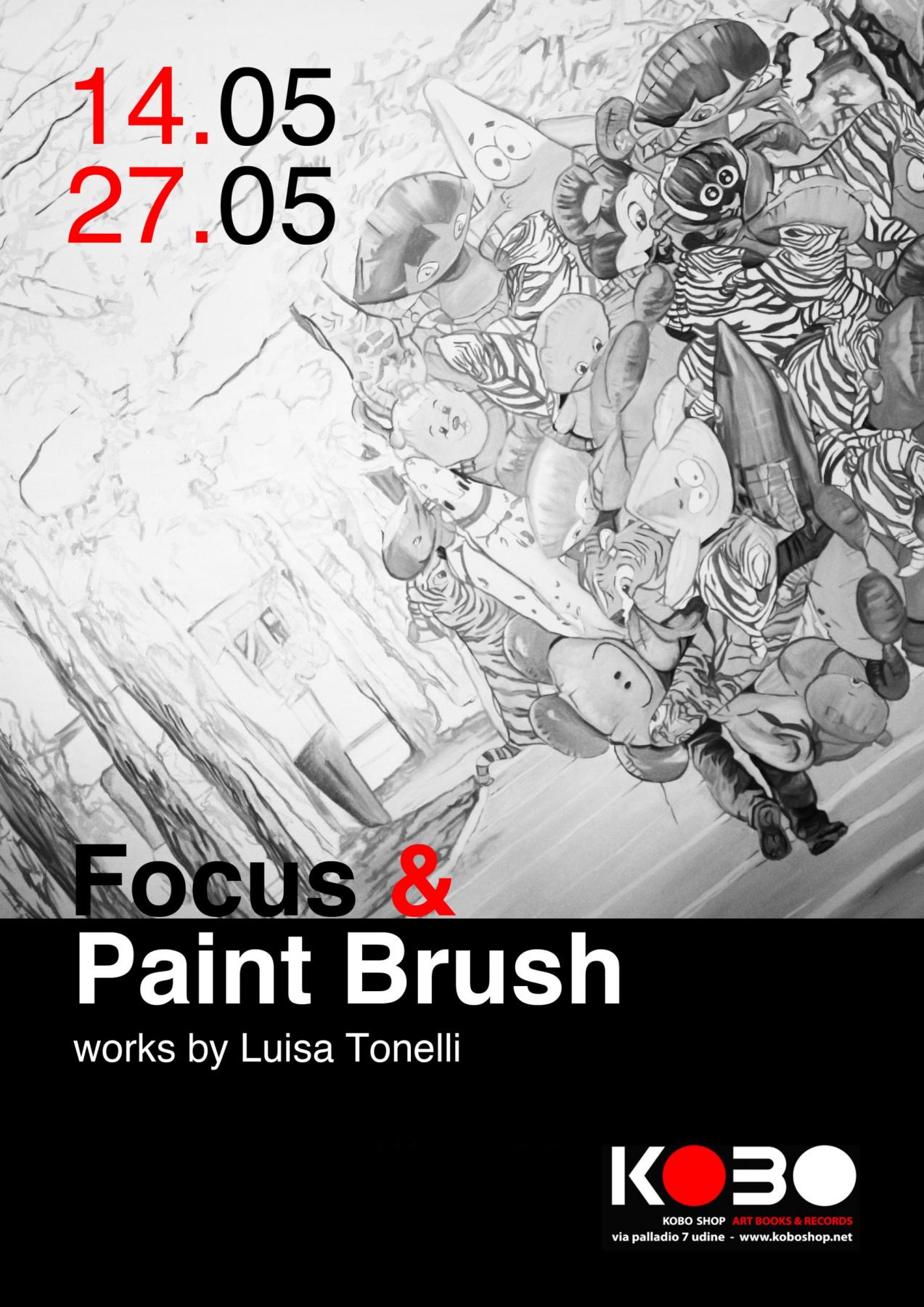 "FOCUS & PAINT BRUSH"