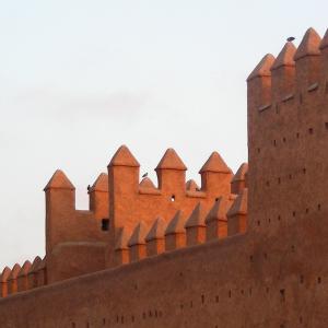 Morocco, red clay, ocher, yellow