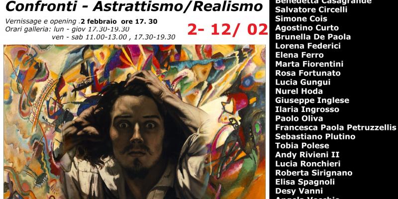 ART-EXPERTISE E BOTEGA D´ARTE MERLINO              Confronti - Astrattismo / Realismo