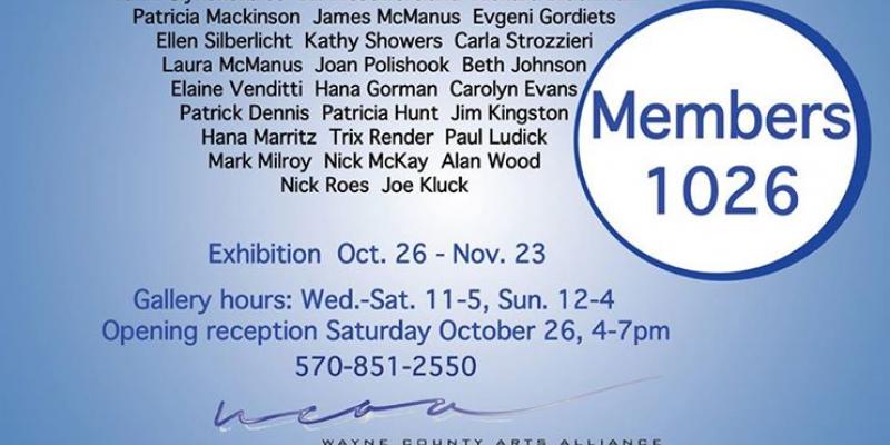 Carla Strozzieri participates in Members 1026 juried art show