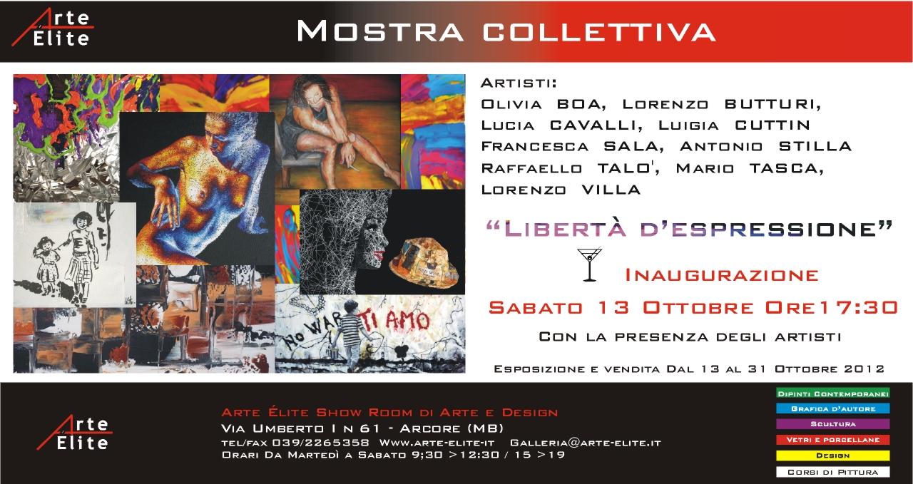 LIBERTA' D'ESPRESSIONE (Mostra d'Arte Contemporanea)