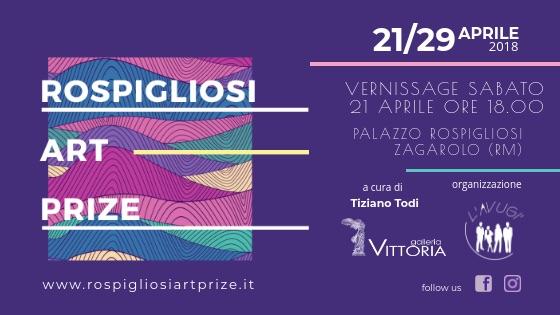 38/5000 ROSPIGLIOSI ART PRIZE - FIRST EDITION