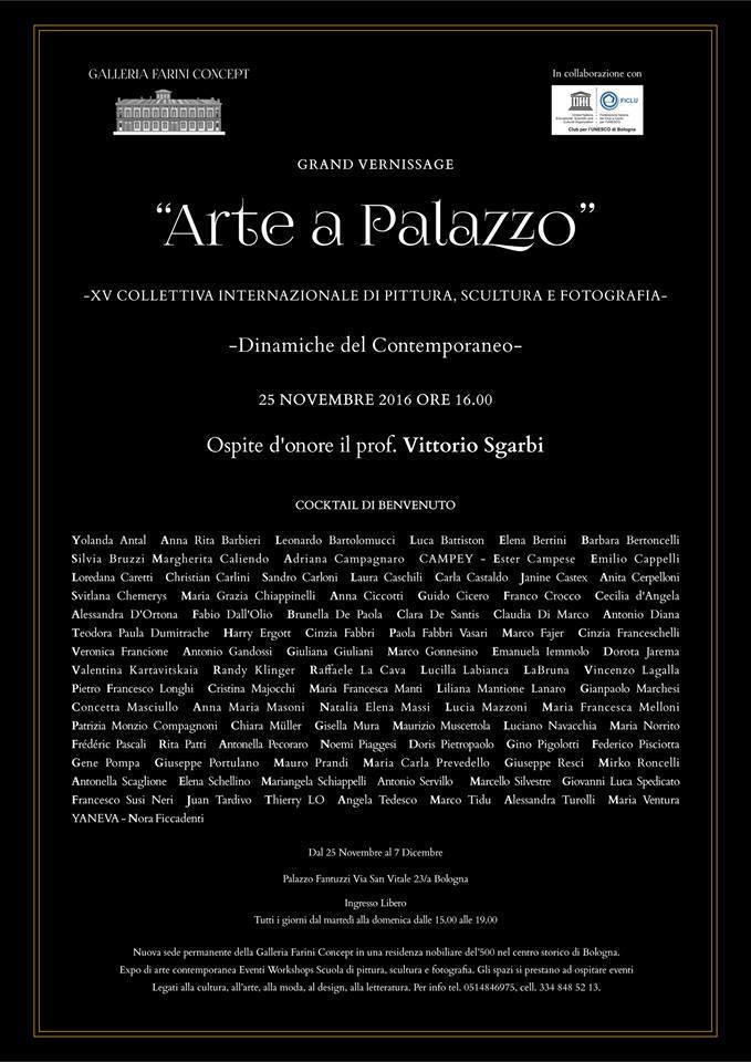 “Arte a Palazzo” in Bologna 