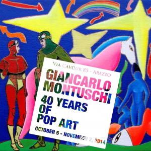 GIANCARLO MONTUSCHI - 40 YEARS OF POP ART