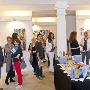 Inaugurazione mostra MESSAGGI VISIVI allo SPAZIO D'ARTE14 di MODENA