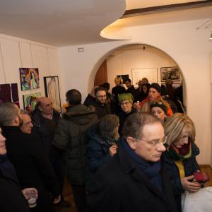 Alcune Foto del Vernissage LiveArtRoma 16 Gennaio 2016