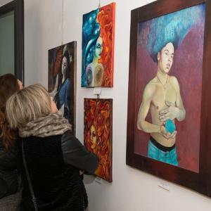 Alcune Foto del Vernissage LiveArtRoma 16 Gennaio 2016