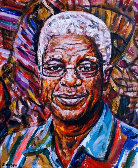 Portrait of El Anatsui