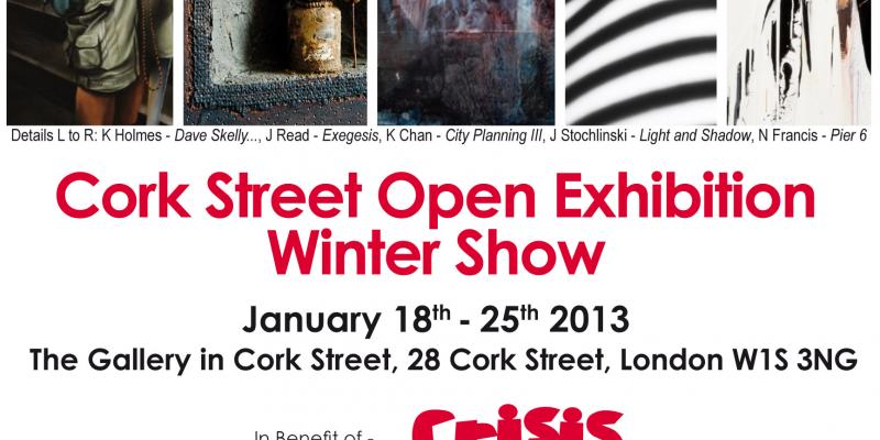 Cork Street open exhibition winter show