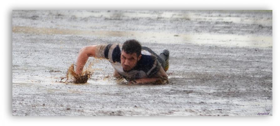 giocando a Rugby