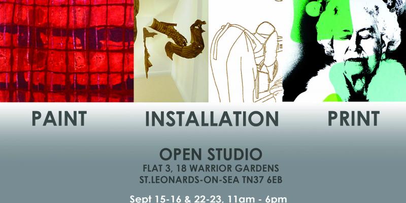 Open Studio: Paint Installation Print