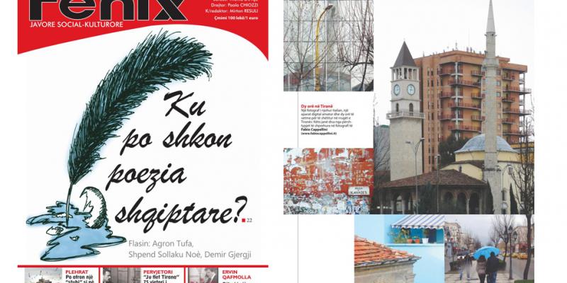 Publication of "2 hours in Tirana" on Fenix