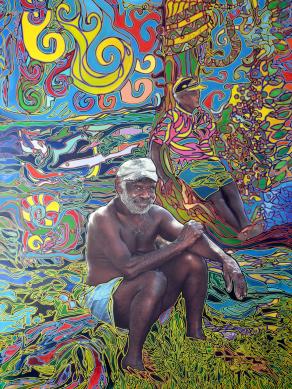 Fishermans in Vanuatu.