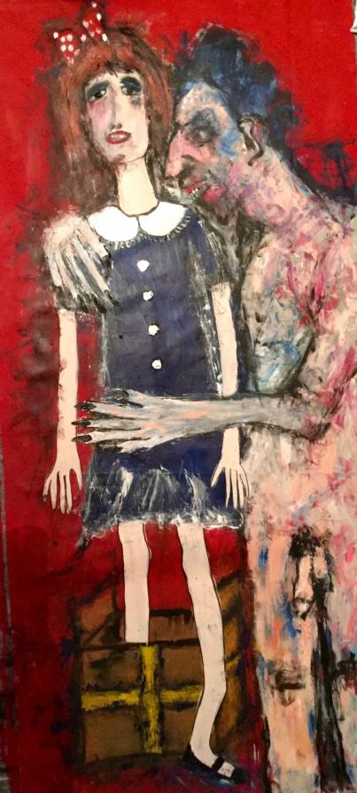 My doll  Acryl auf Tuch 160 x70